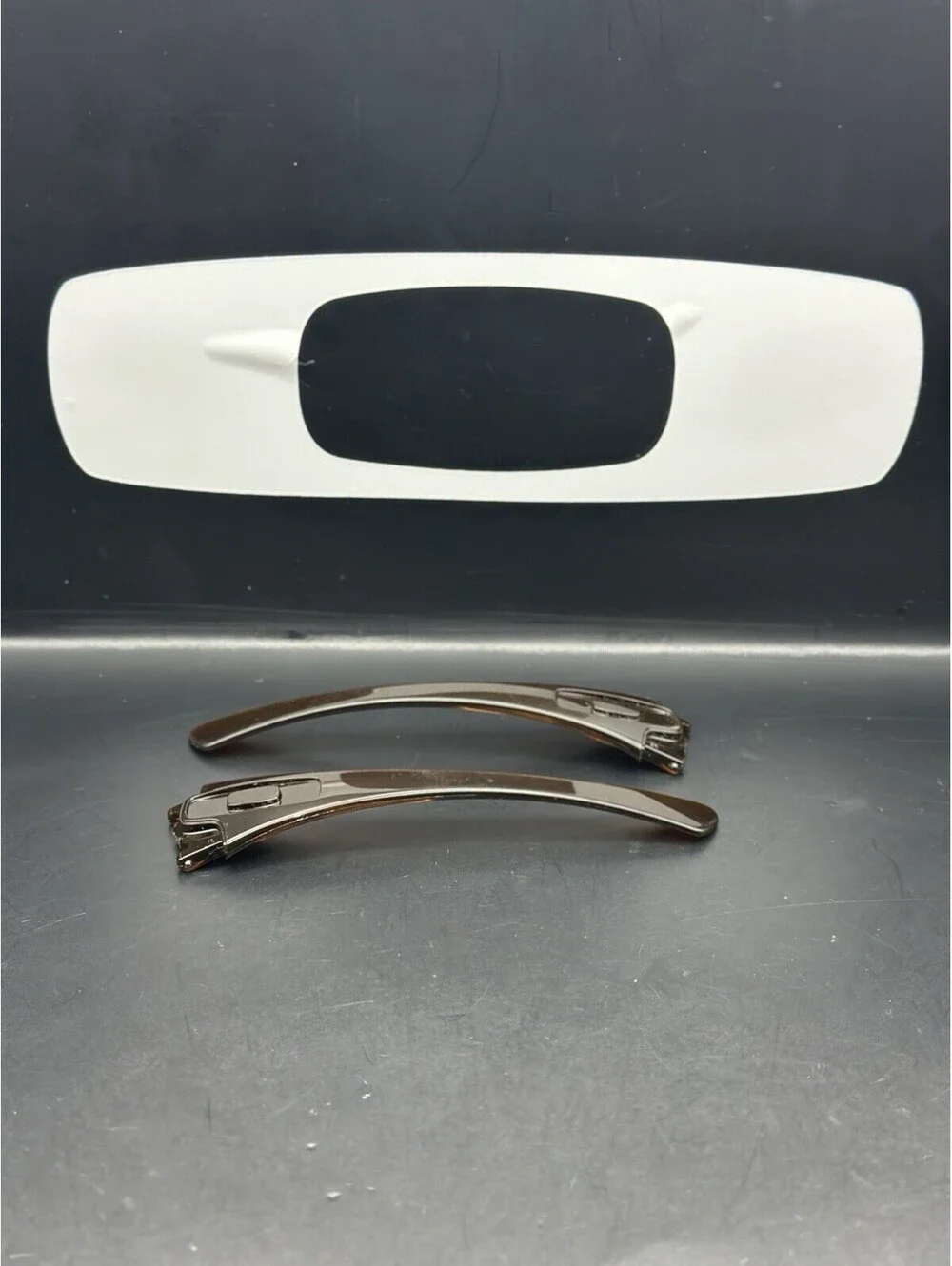 Oakley Antix Polished Rootbeer OEM Replaxement Arms